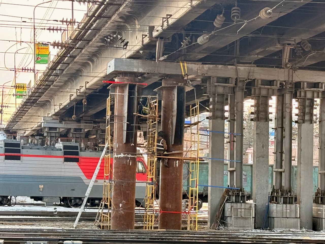 Ночью с 21 на 22 марта в Белогорске полностью перекроют путепровод в микрорайон «Транспортный»